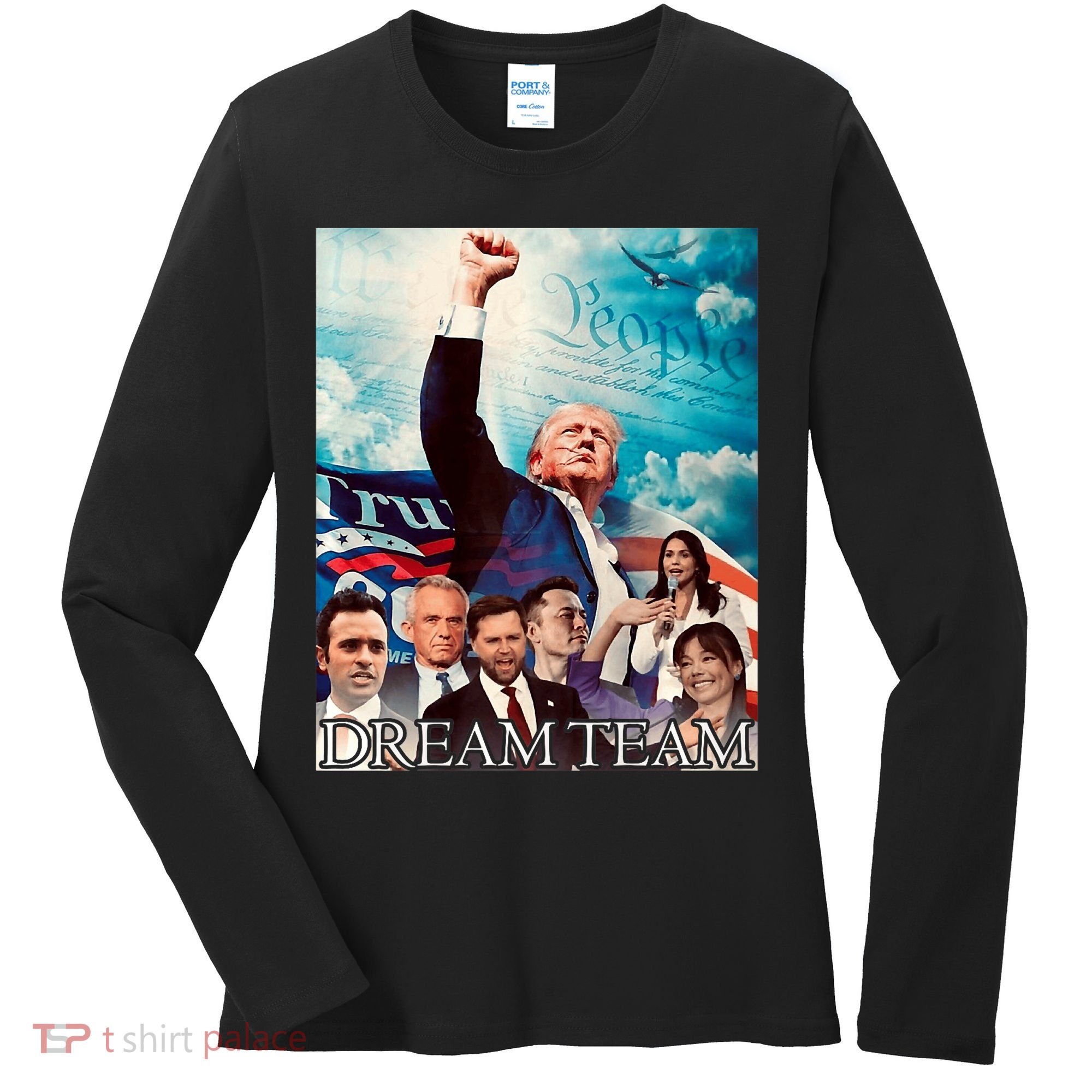 Trump 2024 Dream Team Women's Long Sleeve Shirt