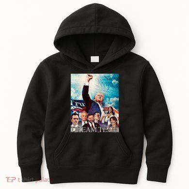 Trump 2024 Dream Team Kids Hoodie