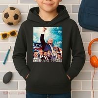 Trump 2024 Dream Team Kids Hoodie thumb 2