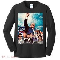 Trump 2024 Dream Team Kids Long Sleeve Shirt thumb 0
