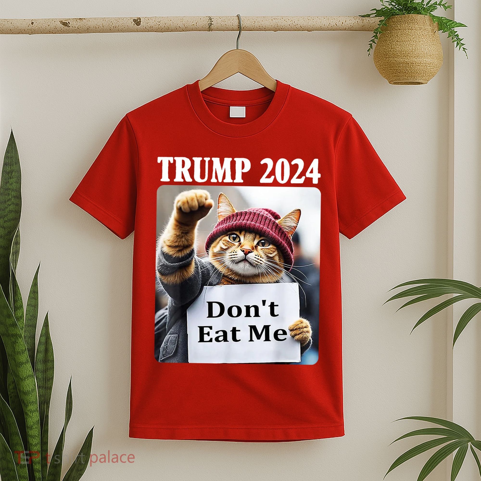 Trump 2024 Dont Eat Me Funny Cat Election T-Shirt