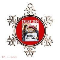 Trump 2024 Dont Eat Me Funny Cat Election Ornament thumb 0