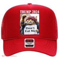 Trump 2024 Dont Eat Me Funny Cat Election Hat thumb 0