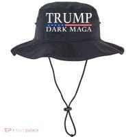 Trump 2024 Dark Maga President Donald Trump Bucket Hat thumb 0