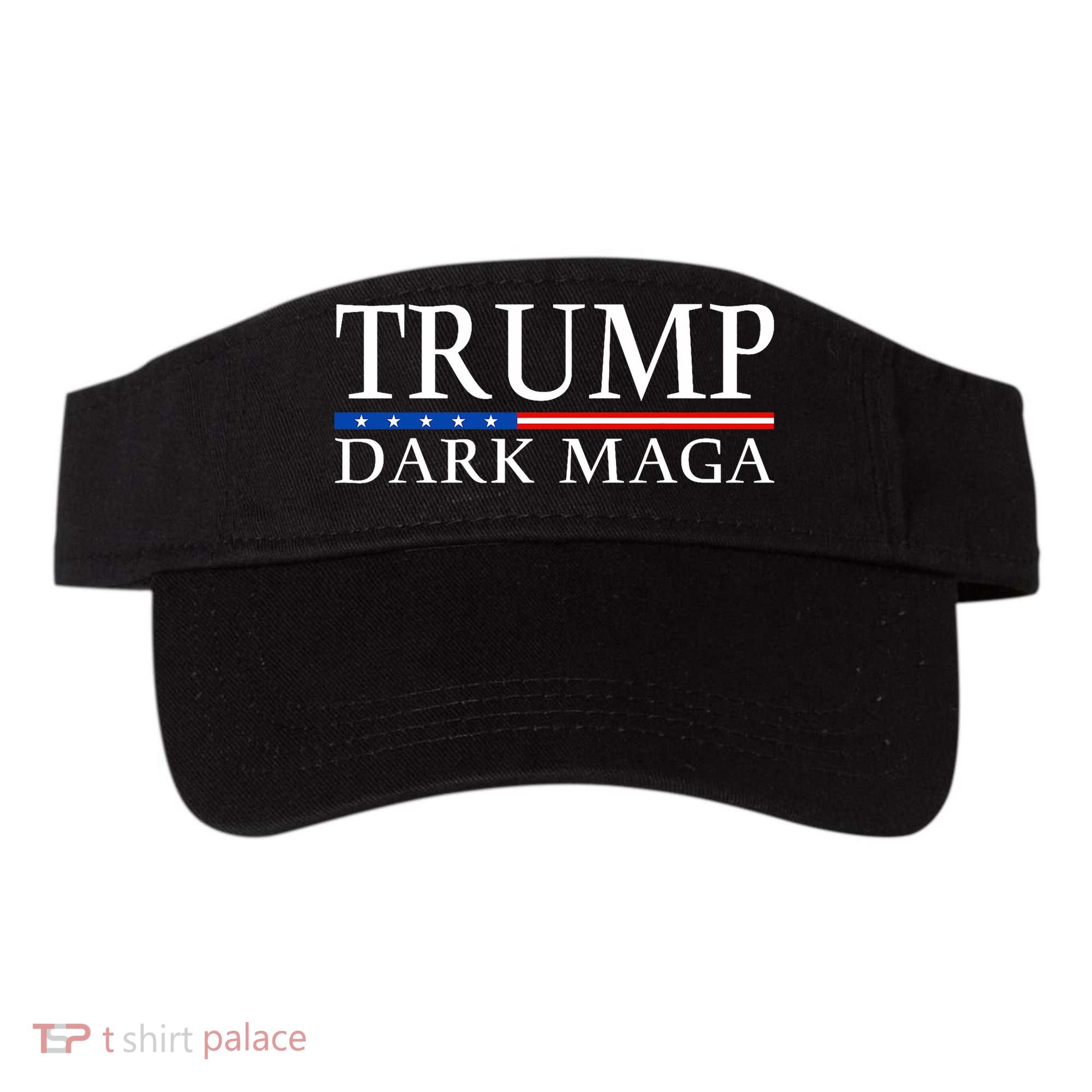 Trump 2024 Dark Maga President Donald Trump Visor