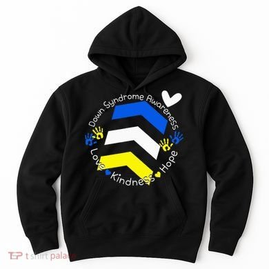 Trisomy 21 Down Syndrome Extra Three Chromosome Arrows Hoodie