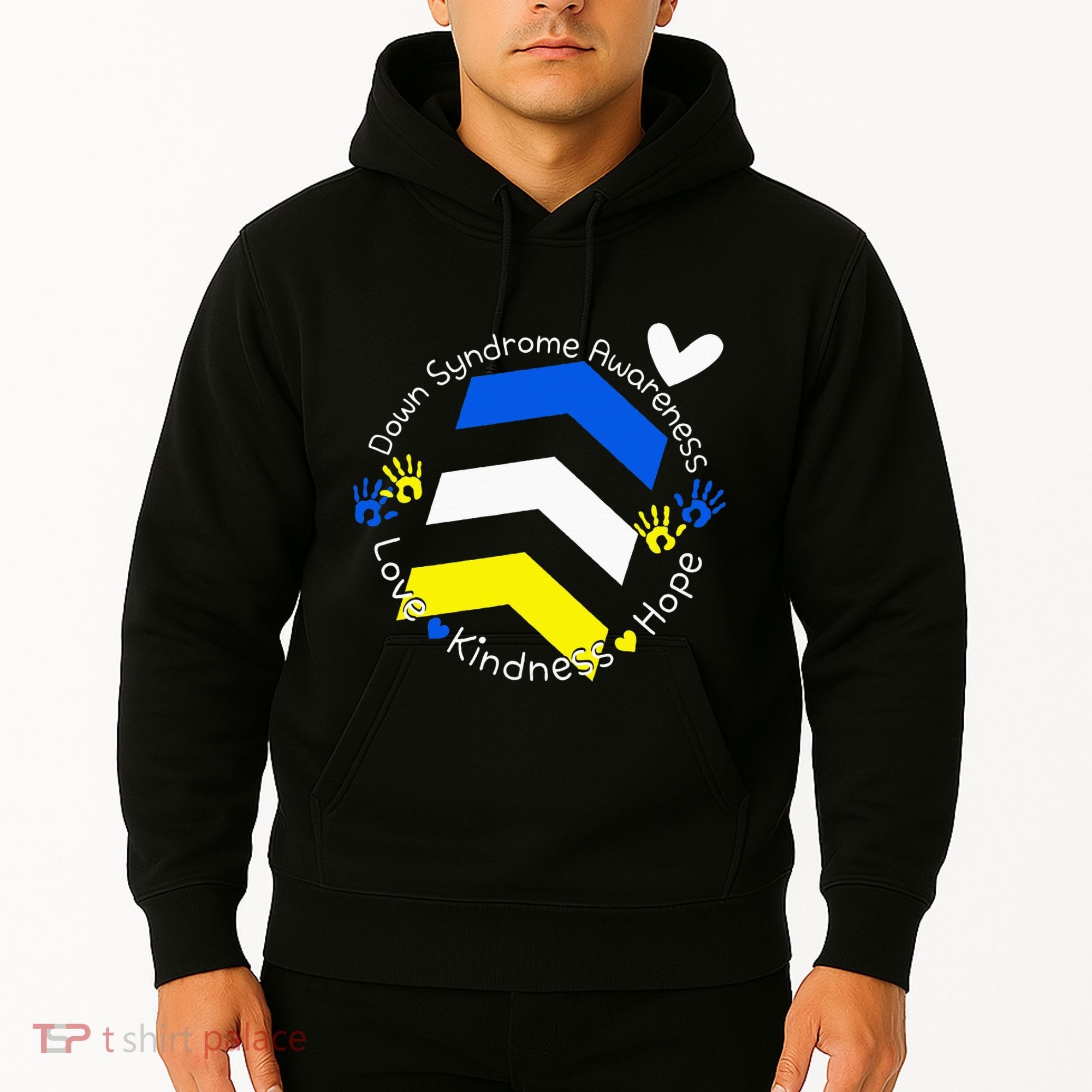 Trisomy 21 Down Syndrome Extra Three Chromosome Arrows Hoodie