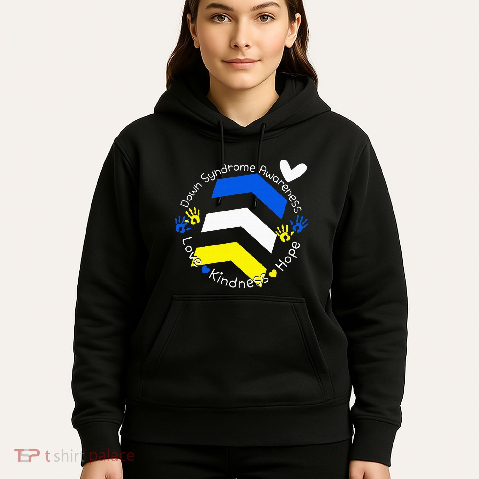 Trisomy 21 Down Syndrome Extra Three Chromosome Arrows Hoodie