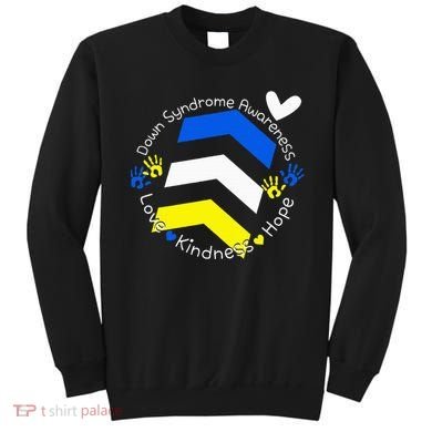 Trisomy 21 Down Syndrome Extra Three Chromosome Arrows Sweatshirt