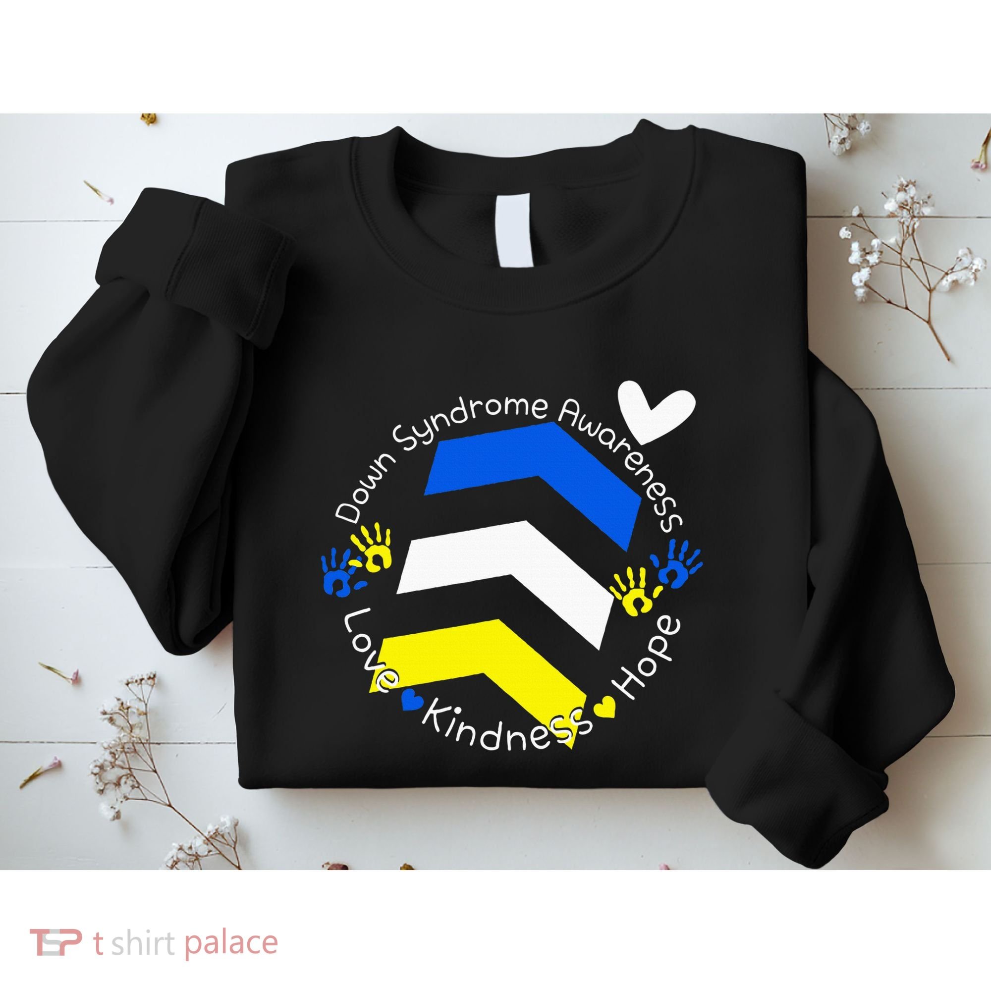 Trisomy 21 Down Syndrome Extra Three Chromosome Arrows Sweatshirt