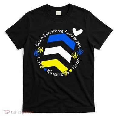 Trisomy 21 Down Syndrome Extra Three Chromosome Arrows T-Shirt
