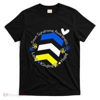 Trisomy 21 Down Syndrome Extra Three Chromosome Arrows T-Shirt thumb 0
