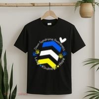 Trisomy 21 Down Syndrome Extra Three Chromosome Arrows T-Shirt thumb 2