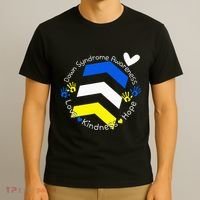 Trisomy 21 Down Syndrome Extra Three Chromosome Arrows T-Shirt thumb 3