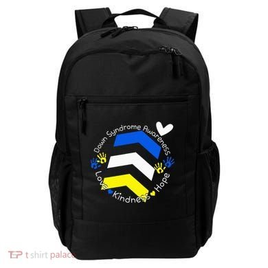 Trisomy 21 Down Syndrome Extra Three Chromosome Arrows Backpack