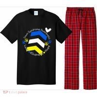 Trisomy 21 Down Syndrome Extra Three Chromosome Arrows Pajama Set thumb 0
