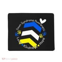Trisomy 21 Down Syndrome Extra Three Chromosome Arrows Mousepad thumb 0
