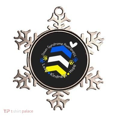 Trisomy 21 Down Syndrome Extra Three Chromosome Arrows Ornament