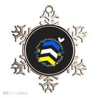 Trisomy 21 Down Syndrome Extra Three Chromosome Arrows Ornament thumb 0