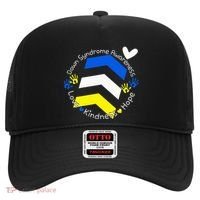 Trisomy 21 Down Syndrome Extra Three Chromosome Arrows Hat thumb 0