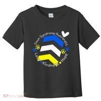 Trisomy 21 Down Syndrome Extra Three Chromosome Arrows Toddler T-Shirt thumb 0