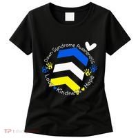 Trisomy 21 Down Syndrome Extra Three Chromosome Arrows Women's T-Shirt thumb 0