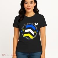 Trisomy 21 Down Syndrome Extra Three Chromosome Arrows Women's T-Shirt thumb 4
