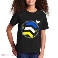 Trisomy 21 Down Syndrome Extra Three Chromosome Arrows Kids T-Shirt thumb 2
