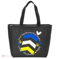 Trisomy 21 Down Syndrome Extra Three Chromosome Arrows Tote Bag thumb 0