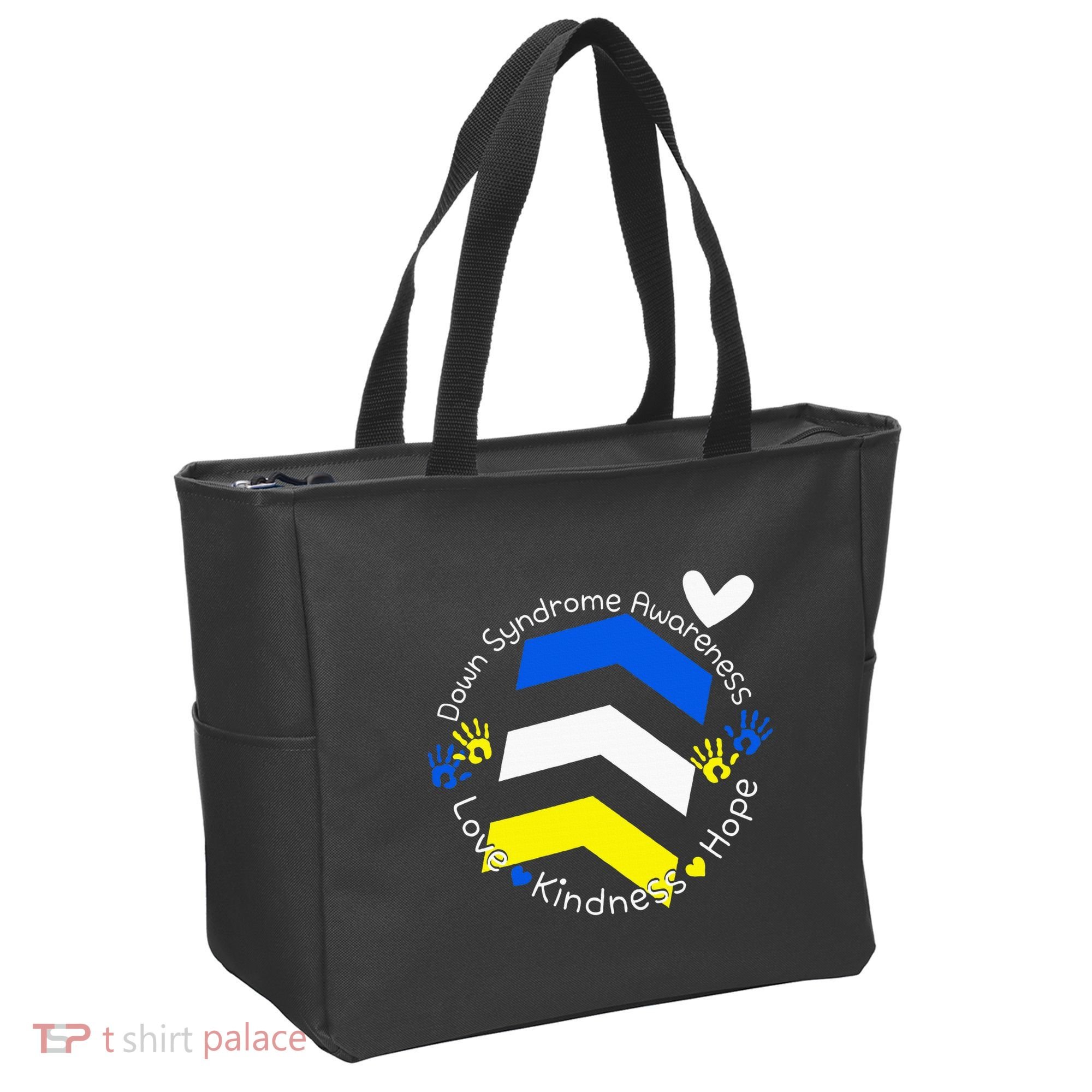 Trisomy 21 Down Syndrome Extra Three Chromosome Arrows Tote Bag