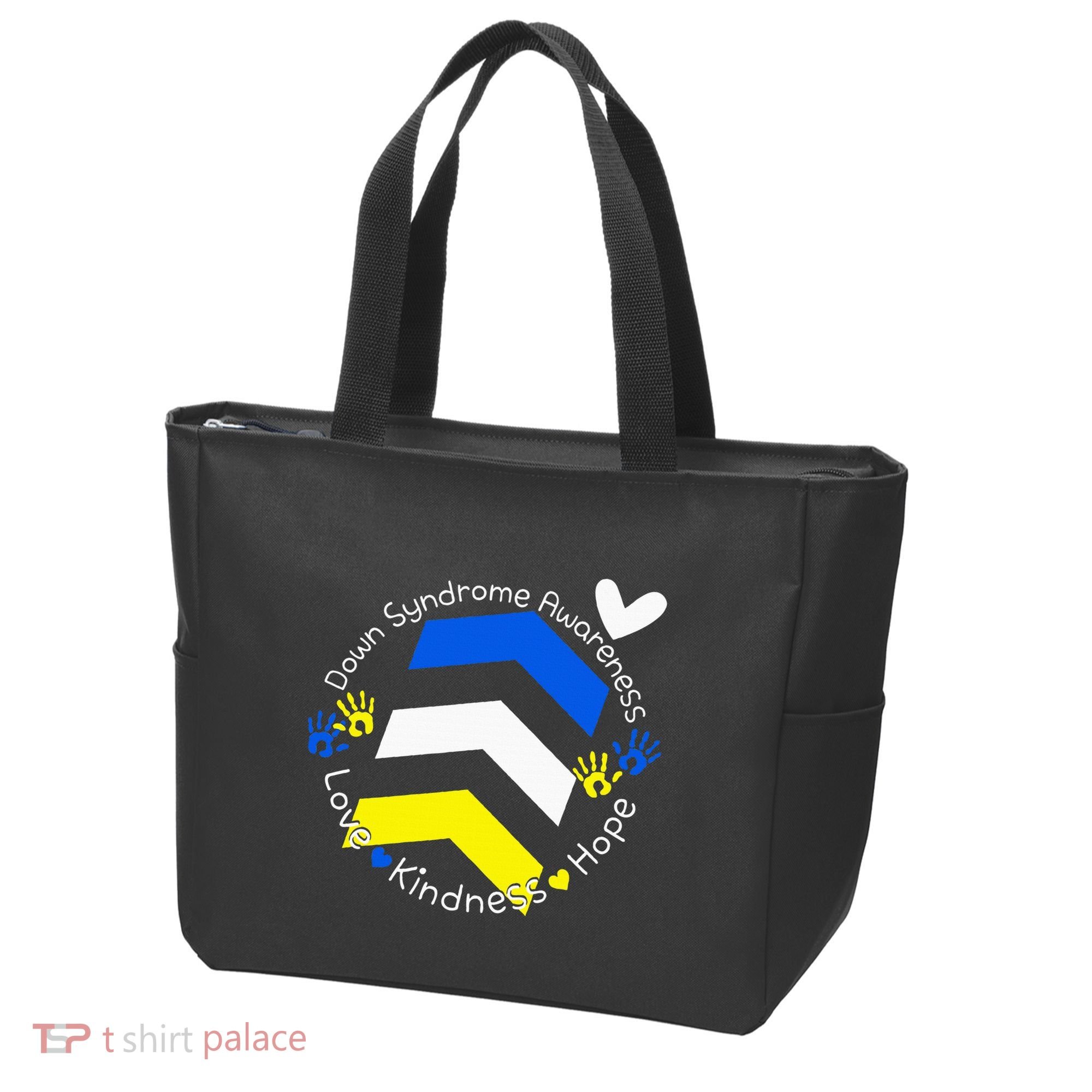 Trisomy 21 Down Syndrome Extra Three Chromosome Arrows Tote Bag