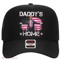 Trump 2024 Daddys Home Funny Trump Pink Hat thumb 0
