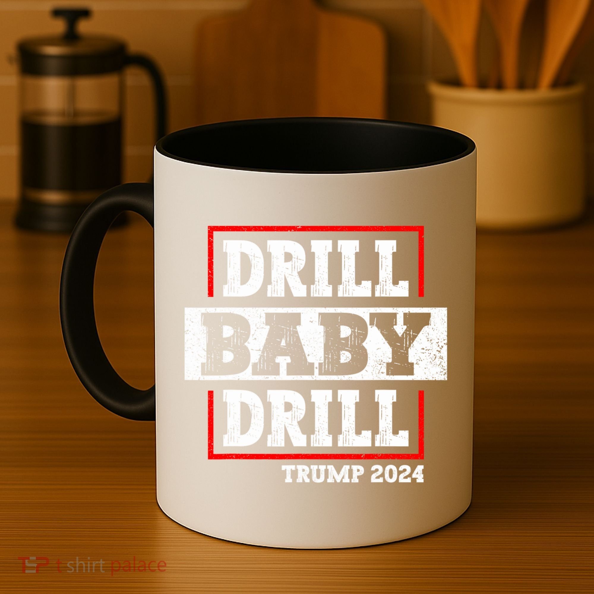 Trump 2024 Drill Baby Drill Coffee Mug
