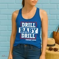 Trump 2024 Drill Baby Drill Women's Tank Top thumb 2