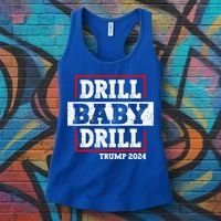 Trump 2024 Drill Baby Drill Women's Tank Top thumb 3