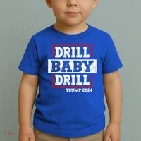 Trump 2024 Drill Baby Drill Toddler T-Shirt thumb 2