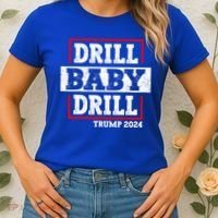 Trump 2024 Drill Baby Drill Women's T-Shirt thumb 2