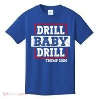 Trump 2024 Drill Baby Drill Kids T-Shirt thumb 0