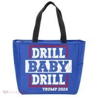 Trump 2024 Drill Baby Drill Tote Bag thumb 0