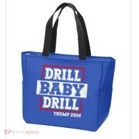 Trump 2024 Drill Baby Drill Tote Bag thumb 3