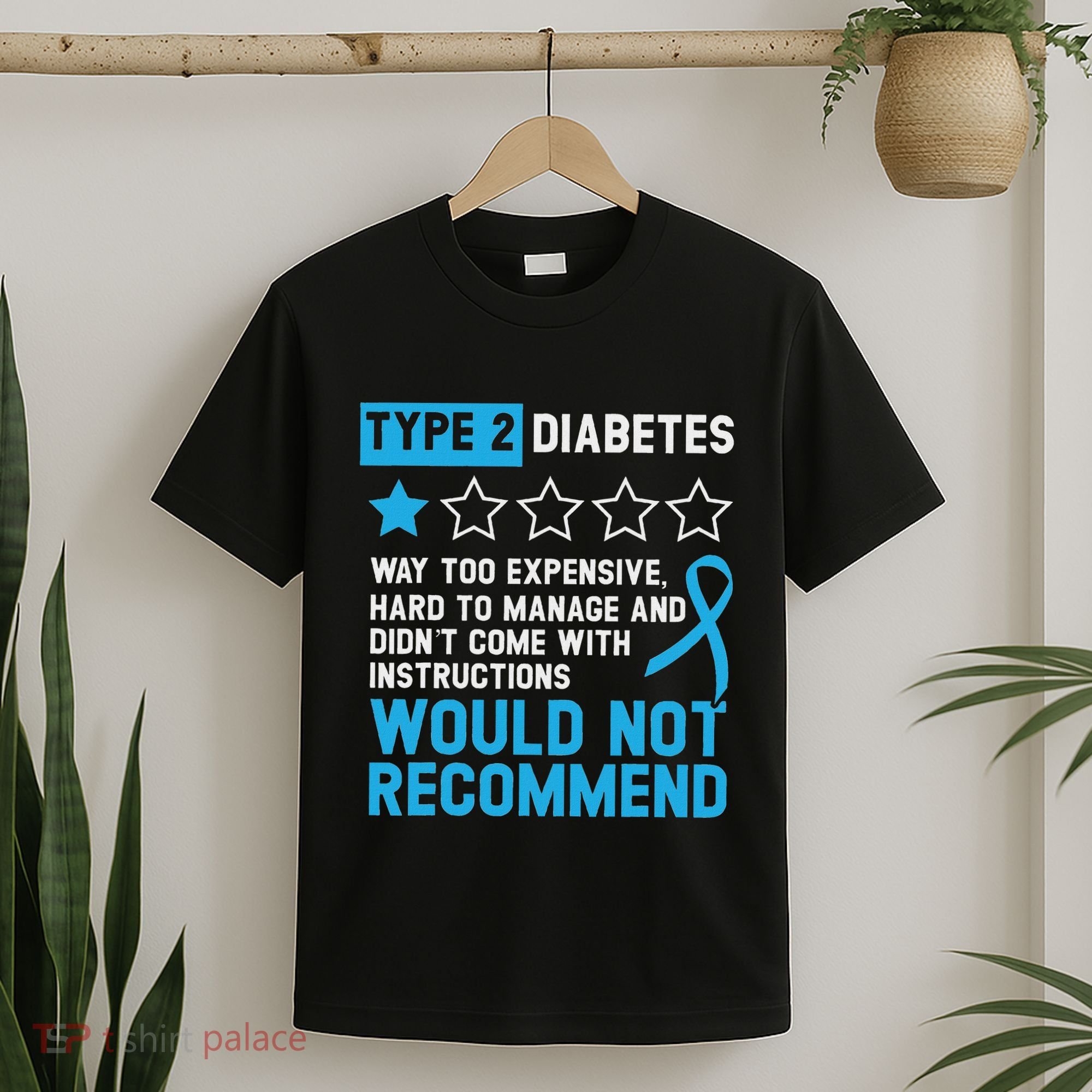 Type 2 Diabetes T2d Warrior Diabetes Awareness T-Shirt