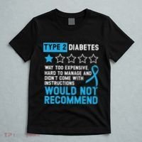 Type 2 Diabetes T2d Warrior Diabetes Awareness T-Shirt thumb 5