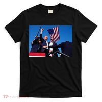 Trump 2024 Donald Trump Fist Pump T-Shirt thumb 0