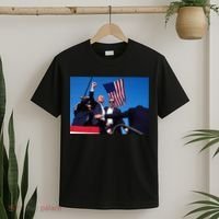 Trump 2024 Donald Trump Fist Pump T-Shirt thumb 2
