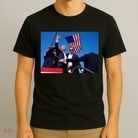 Trump 2024 Donald Trump Fist Pump T-Shirt thumb 3