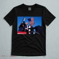 Trump 2024 Donald Trump Fist Pump T-Shirt thumb 5