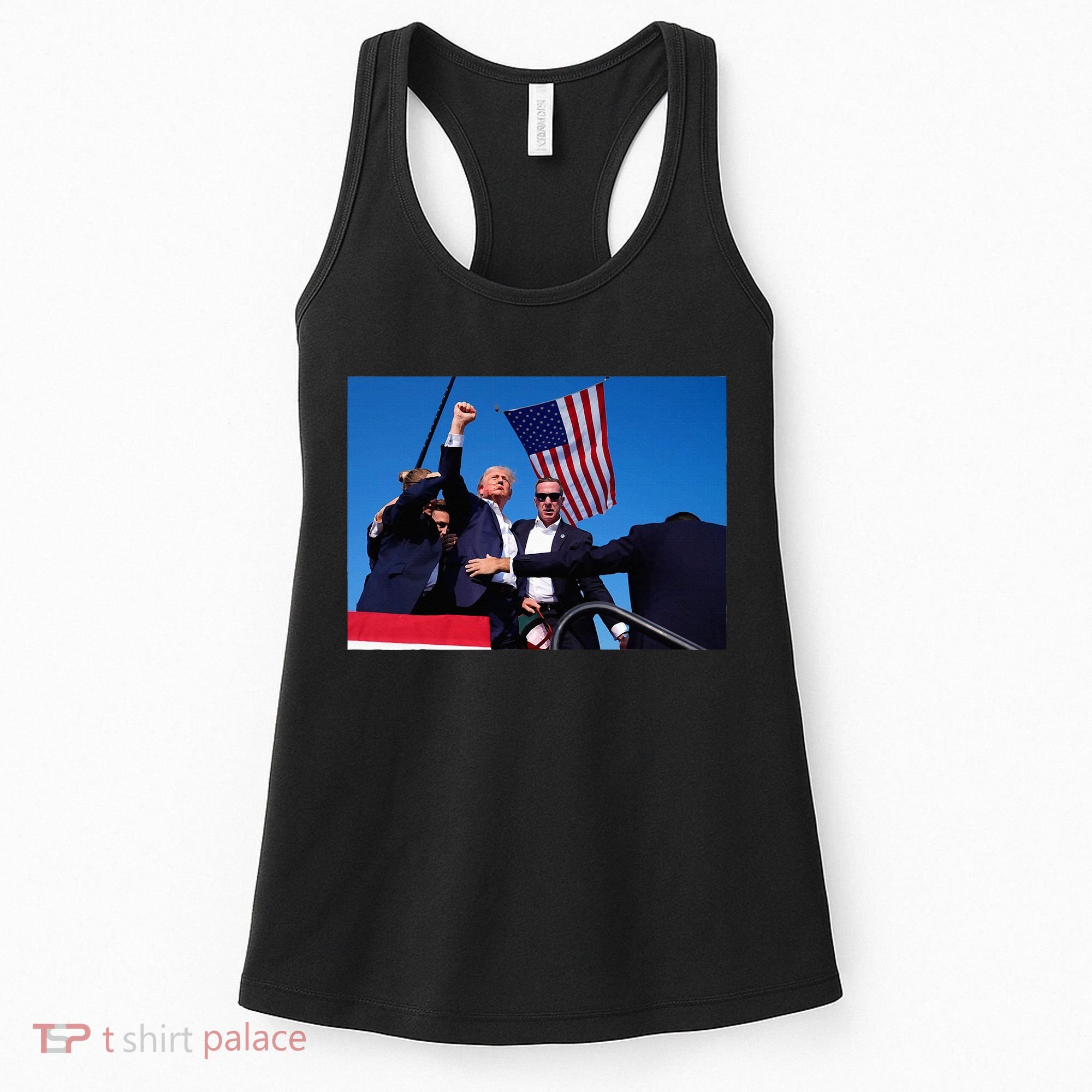 Trump 2024 Donald Trump Fist Pump Women's Tank Top