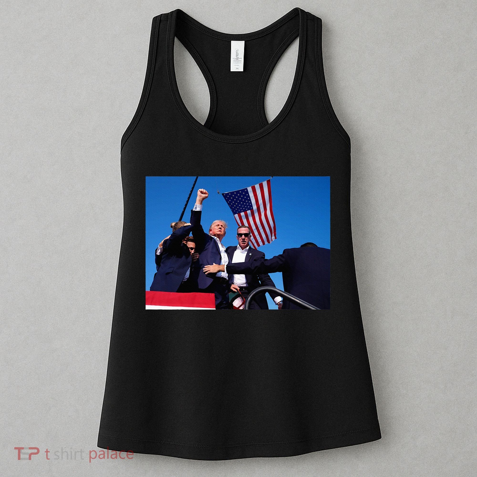Trump 2024 Donald Trump Fist Pump Women's Tank Top