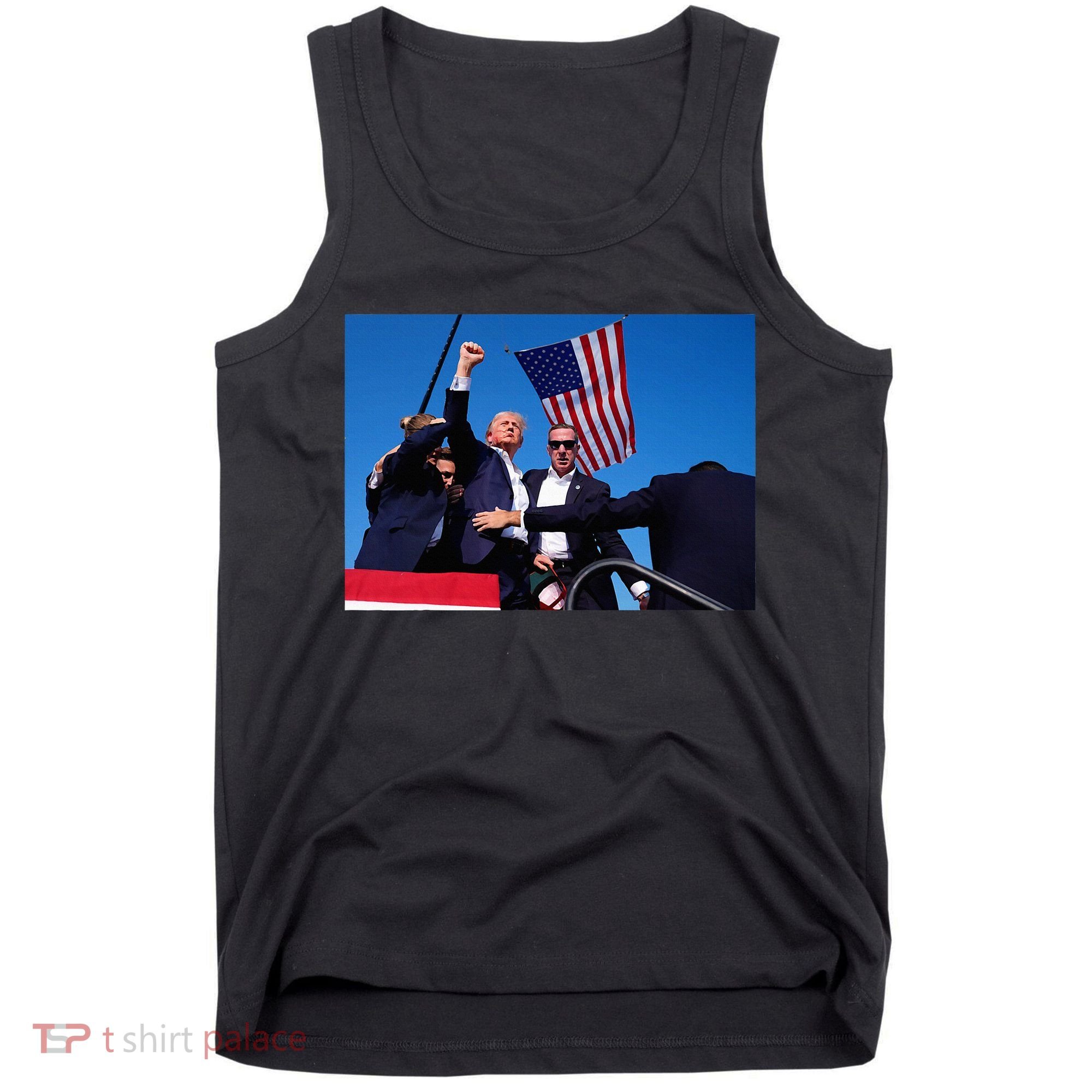 Trump 2024 Donald Trump Fist Pump Tank Top