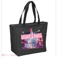 Trump 2024 Daddys Home Pink Classic Tote Bag thumb 2